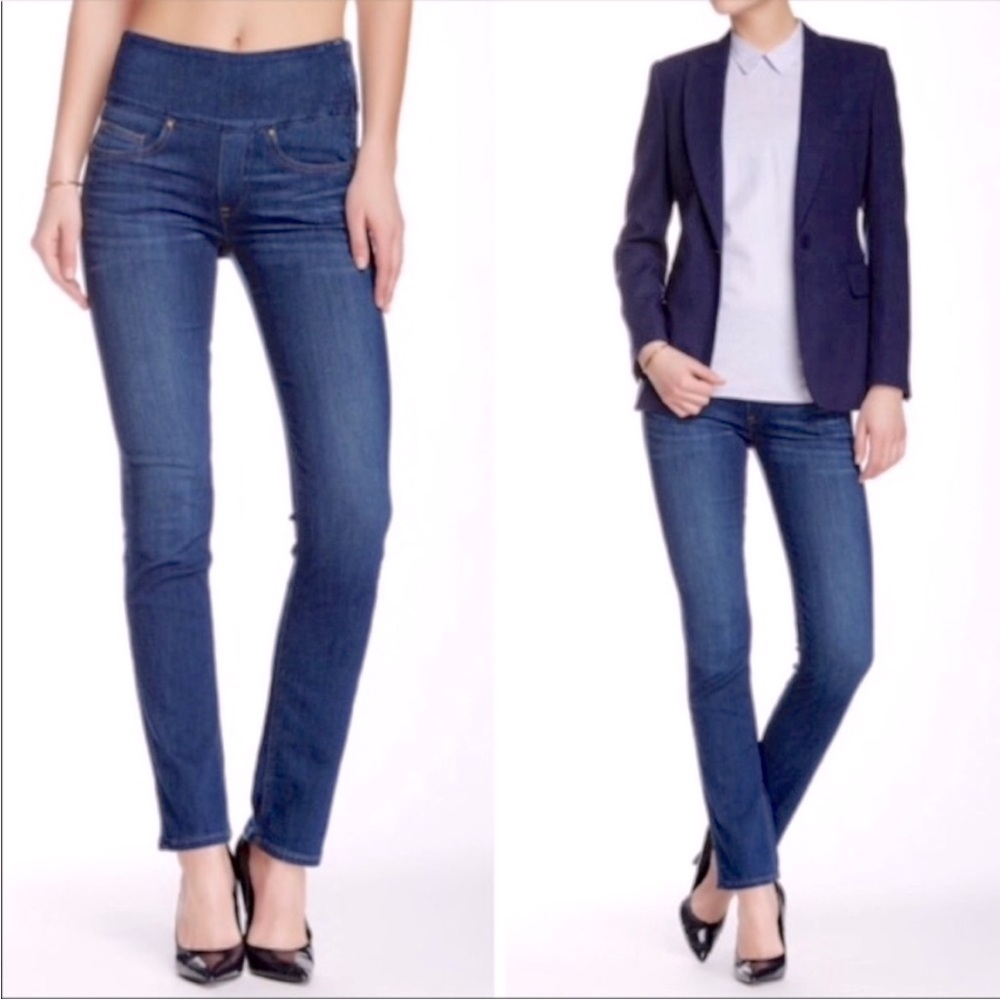 SPANX The Signature Straight Leg Stretch Denim Jeans Size 26